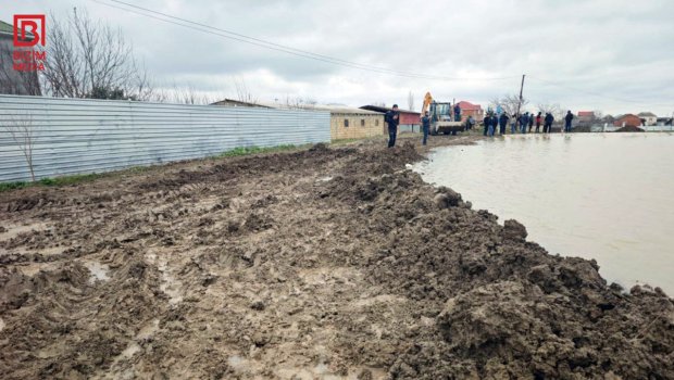 Uzuntəpə su anbarında subasma təhlükəsi yaranıb - FOTO/VİDEO