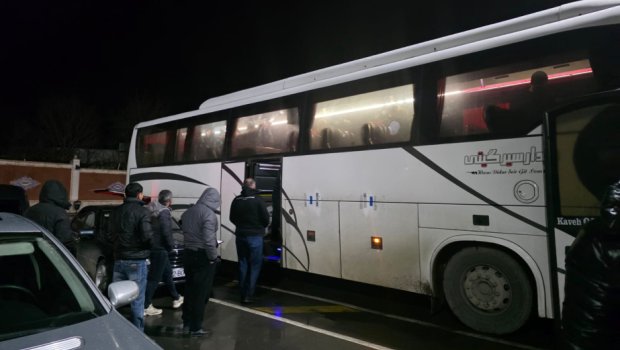 Bakıdan gedən avtobus İran ərazisini keçməklə Naxçıvana çatdı