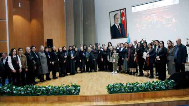 Aprel döyüşlərində şəhid olan mayorun anım günü keçirildi - FOTO