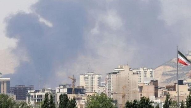 İsrail Tehranda Qandi xəstəxanasını vurdu - VİDEO