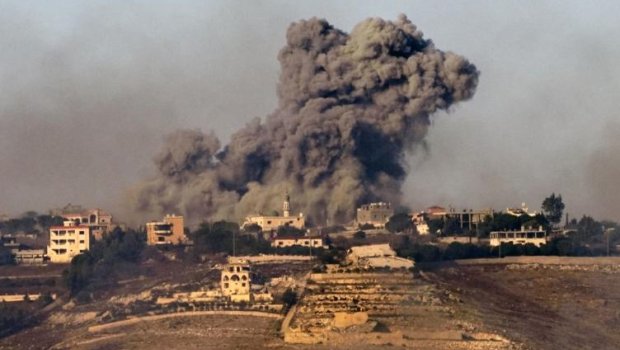 İsrail Hizbullah-ın 70-dən çox silah anbarını vurub - VİDEO