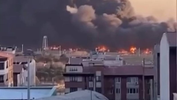 ABŞ və İsrail Tehrandakı Mehrabad aeroportunu VURUB - VİDEO