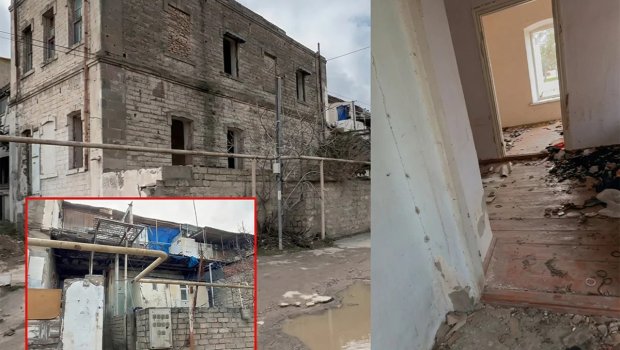 Qorxu içində keçən 4 il: "Bina sökülsə də, işlər yarımçıq qalıb" - VİDEO