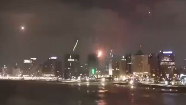 İran raketləri Tel-Əvivi belə vurdu &ndash; ANBAAN VİDEO