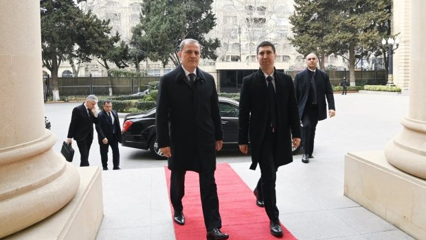 Azərbaycan və Moldova XİN başçıları arasında görüş başladı &ndash; FOTO