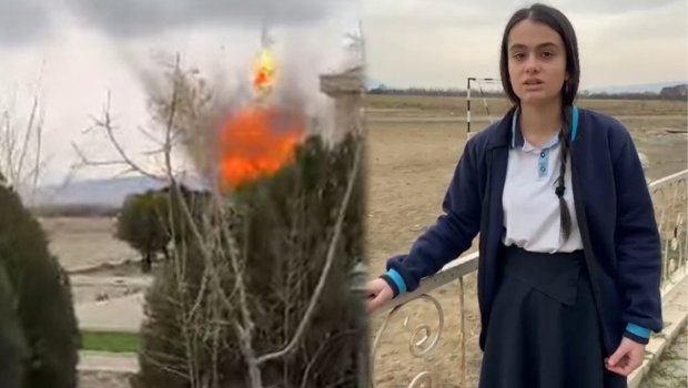 Naxçıvan məktəblisindən Təbrizə, Zəncana təsirli sözlər: &ldquo;Mənim səsim olun!&rdquo; - VİDEO