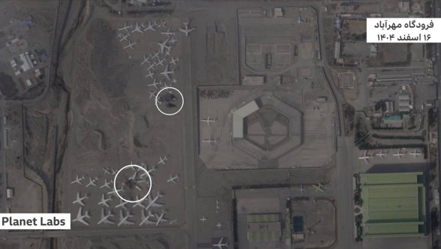 Tehran aeroportunda İranın neçə təyyarəsi MƏHV EDİLİB? - FOTO/VİDEO
