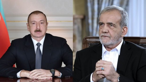 Məsud Pezeşkian İlham Əliyevə zəng etdi