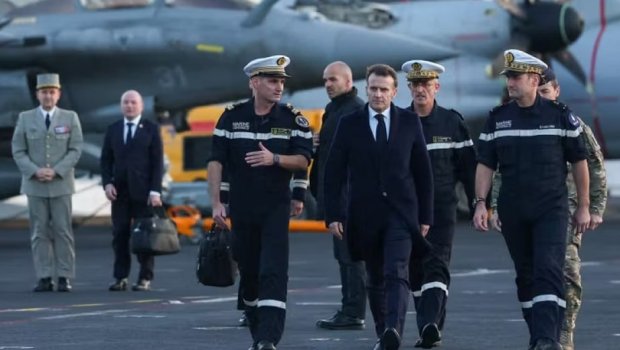 Makron: &ldquo;Biz Yaxın Şərq münaqişəsində iştirak etmirik&rdquo;