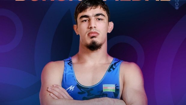 Güləşçimiz AVROPA ÇEMPİONU oldu