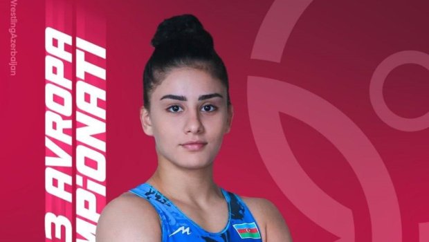 Qadın güləşçimiz AVROPA ÇEMPİONU oldu