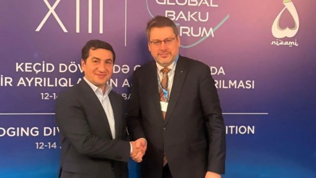 Hikmət Hacıyev Aİ-nin xüsusi nümayəndəsi ilə nələri müzakirə etdi? &ndash; FOTO