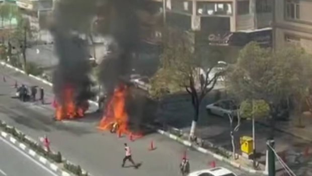 İsrail Tehranda &ldquo;Bəsic&rdquo;in ayrı-ayrı postlarını vurur - VİDEO