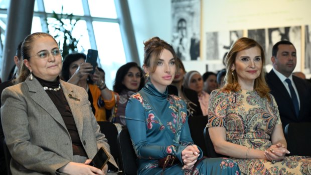 Milli Xalça Muzeyində Nigar Əliyevanın sərgisi açılıb - FOTO
