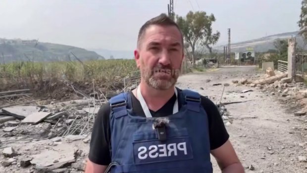 Jurnalistlər canlı yayımda İsrailin raket hücumunun hədəfinə çevrildi &ndash; ANBAAN VİDEO