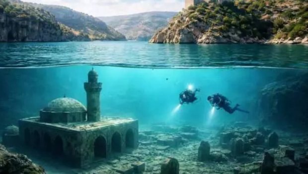 Sular çəkildi, 2400 illik bir sirr ortaya çıxdı