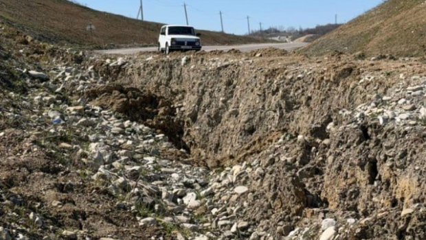Muğanlı-İsmayıllı yolunda sürüşmə olub