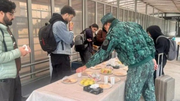 İrandan Azərbaycana təxliyə olunanların sayı açıqlandı - FOTO