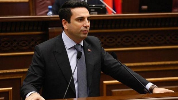 Simonyan "Artsax" sözü işlədən jurnalistə irad tutdu: "Qarabağ Azərbaycana məxsusdur" - VİDEO