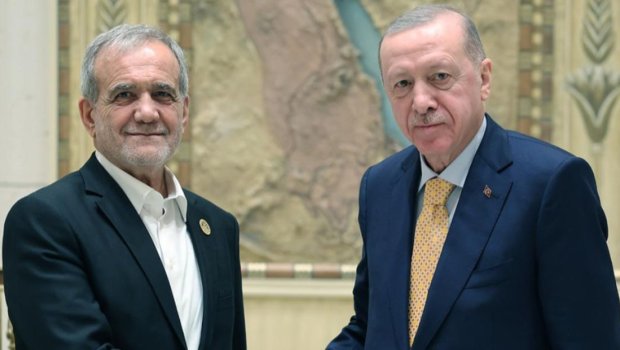 Pezeşkiandan Ərdoğana MESAJ &ndash; FOTO