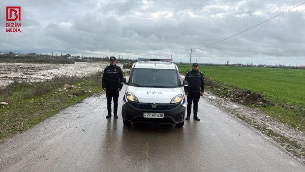 Sürücülərin DİQQƏTİNƏ &ndash; Bu yolda hərəkət məhdudlaşdı &ndash; FOTO