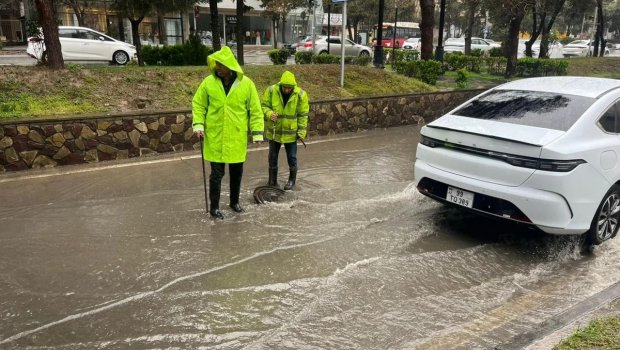 Kommunal xidmətlər paytaxtda gücləndirilmiş iş rejimində ÇALIŞIR - FOTO