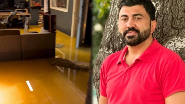 Vüqarın studiyasını su basdı - VİDEO