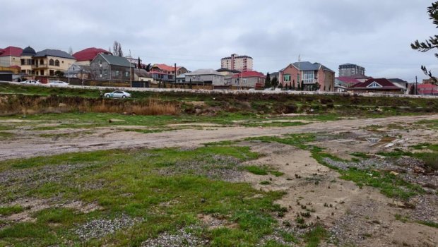 Masazırda əsas yolun bir hissəsi uçdu - VİDEO