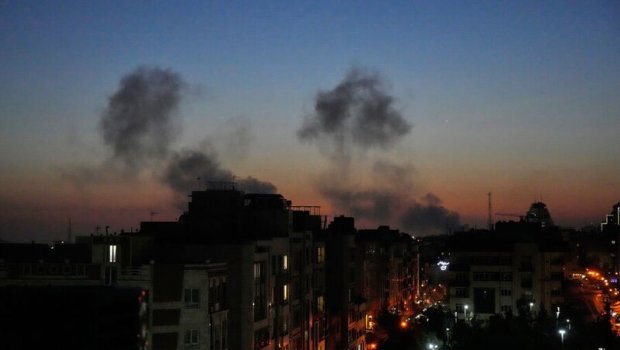 Tehranın bir hissəsi işıqsız qaldı - VİDEO