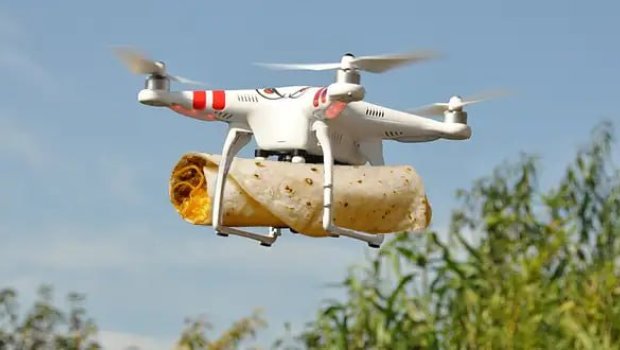 Yemək sifarişlərini DRONLAR DAŞIYACAQ &ndash; Kuryer peşəsi tarixdən silinir