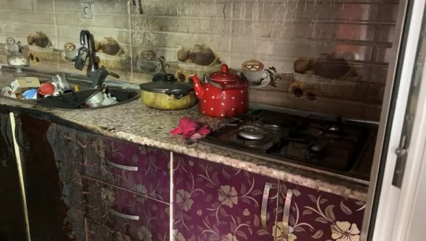 Şəkidə evdə partlayış olub, iki nəfər xəsarət alıb - FOTO