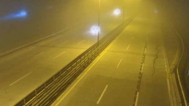 Bu yolda sürət həddi endirildi &ndash; FOTO