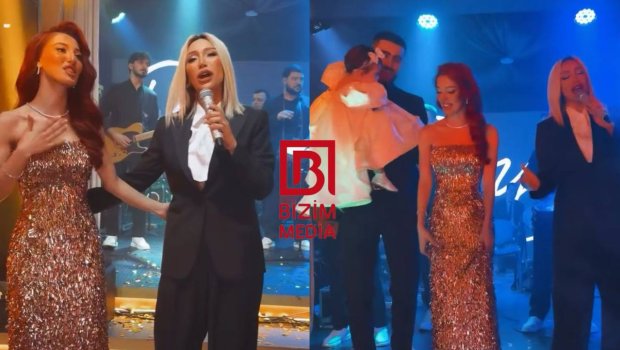 Röya Ayxan Toral Bayramovun qızının ad günündə - VİDEO