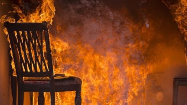 Cəlilabadda güclü yanğın: 85 yaşlı kişi öldü