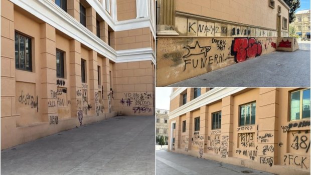&ldquo;Sənət&rdquo; adı ilə VANDALİZM &ndash; Nizami Kino Mərkəzinə qarşı hörmətsizlik və valideyn məsuliyyətinin ÖNƏMİ