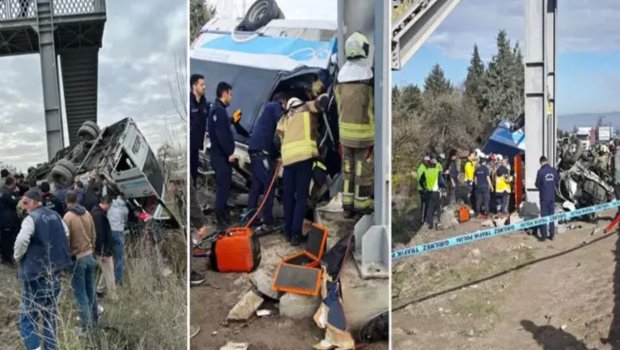 Türkiyədəki avtobus qəzasında ölənlərin sayı artdı