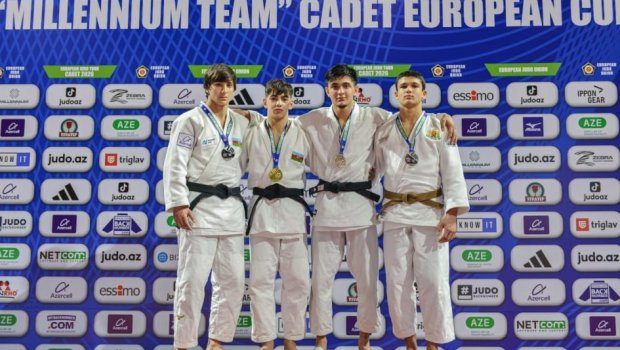 Cüdo üzrə Avropa Kubokuna yekun vuruldu - 24 medalımız var - FOTO