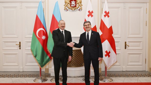 Mixeil Kavelaşvilidən İlham Əliyevin səfəri ilə bağlı PAYLAŞIM - FOTO