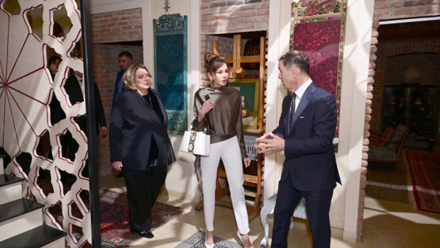 Tbilisidə Mehriban Əliyevanın şərəfinə lanç verildi &ndash; FOTO