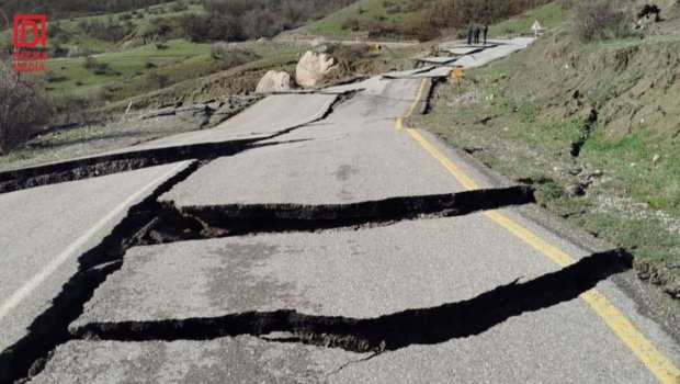 Bu yolda hərəkət tam dayandırıldı &ndash; FOTO/VİDEO