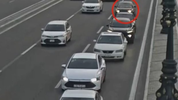 Bakıda zəncirvari qəza &ndash; ANBAAN VİDEO