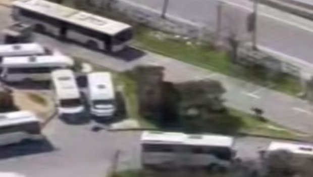 İsrailin İstanbuldakı konsulluğuna hücumun ANBAAN VİDEOSU