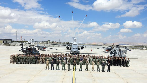 Hərbçilərimiz Türkiyədə beynəlxalq hərbi təlimdə - FOTO