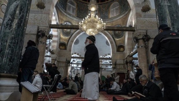 Məscidi-Əqsa 41 gündən sonra ibadətə açıldı - FOTO