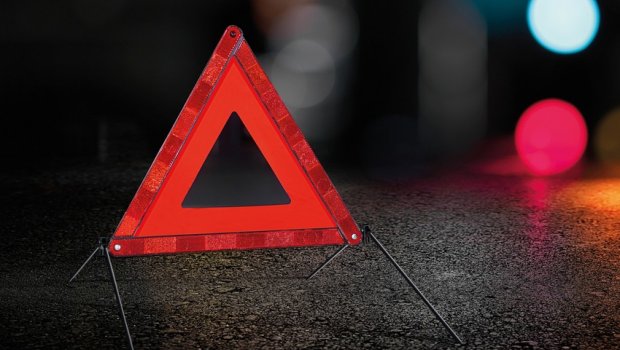 Yük avtomobili ödənişli yolda aşdı - VİDEO