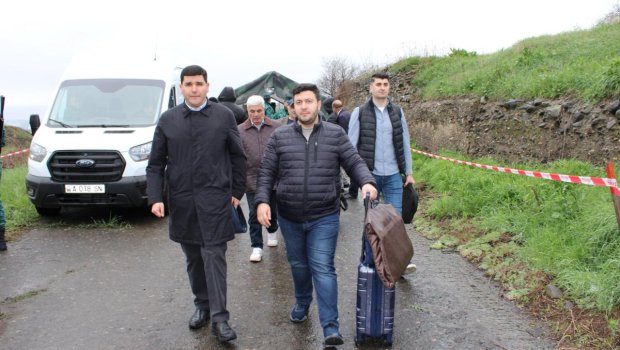 Ermənistan nümayəndələri Azərbaycana gəldi &ndash; FOTO/VİDEO