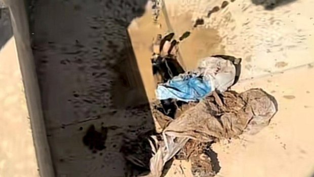 Bakıda evi yeni alan şəxslər həyətdən cadu tapdılar &mdash; VİDEO