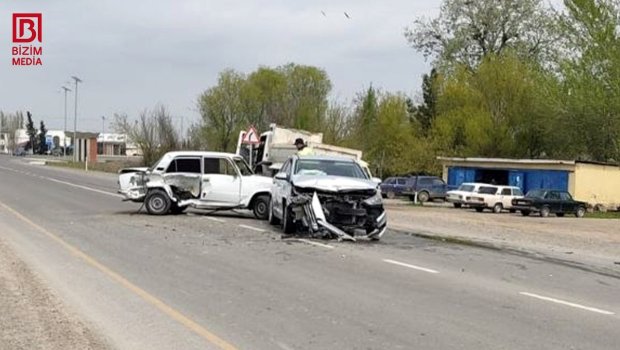 Salyan yolunda AĞIR QƏZA &ndash; Yaralılar var - FOTO/VİDEO