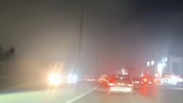 Bakı - Sumqayıt avtomobil yolu qaranlığa QƏRQ olub &ndash; Əncam çəkən yoxdur
