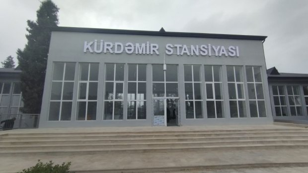 Kürdəmir sakinlərinə ŞAD XƏBƏR: Sərnişin qatarlarının fəaliyyəti bərpa olunur - FOTO/VİDEO